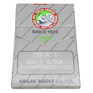 عکس از یک بسته سوزن چرخ خیاطی راسته دوز صنعتی ژاپنی سایز 9 