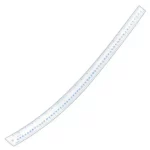 پک خط کش 10 عددی طراحی الگو ژله ای نشکن - فروشگاه اینترنتی لوازم خیاطی سولورشاپ