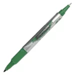 ماژیک سی دی نوک نازک 2 سر سبز - فروشگاه اینترنتی لوازم خیاطی سولورشاپ