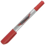 ماژیک سی دی نوک نازک 2 سر قرمز - فروشگاه اینترنتی لوازم خیاطی سولورشاپ