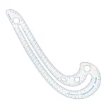 پک خط کش 10 عددی طراحی الگو ژله ای نشکن - فروشگاه اینترنتی لوازم خیاطی سولورشاپ