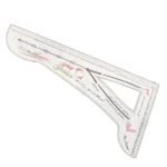 خط کش طراحی الگو خیاطی اشل یک دوم 1/2 - فروشگاه اینترنتی لوازم خیاطی سولورشاپ