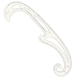 خط کش طراحی الگو خیاطی اشل پیستوله - فروشگاه اینترنتی لوازم خیاطی سولورشاپ