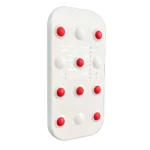 کفی جایگاه نسوز دون قرمز روی بدنه اتوسیلتر - فروشگاه اینترنتی لوازم خیاطی سولورشاپ