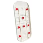 کفی جایگاه نسوز دون قرمز روی بدنه اتوسیلتر - فروشگاه اینترنتی لوازم خیاطی سولورشاپ