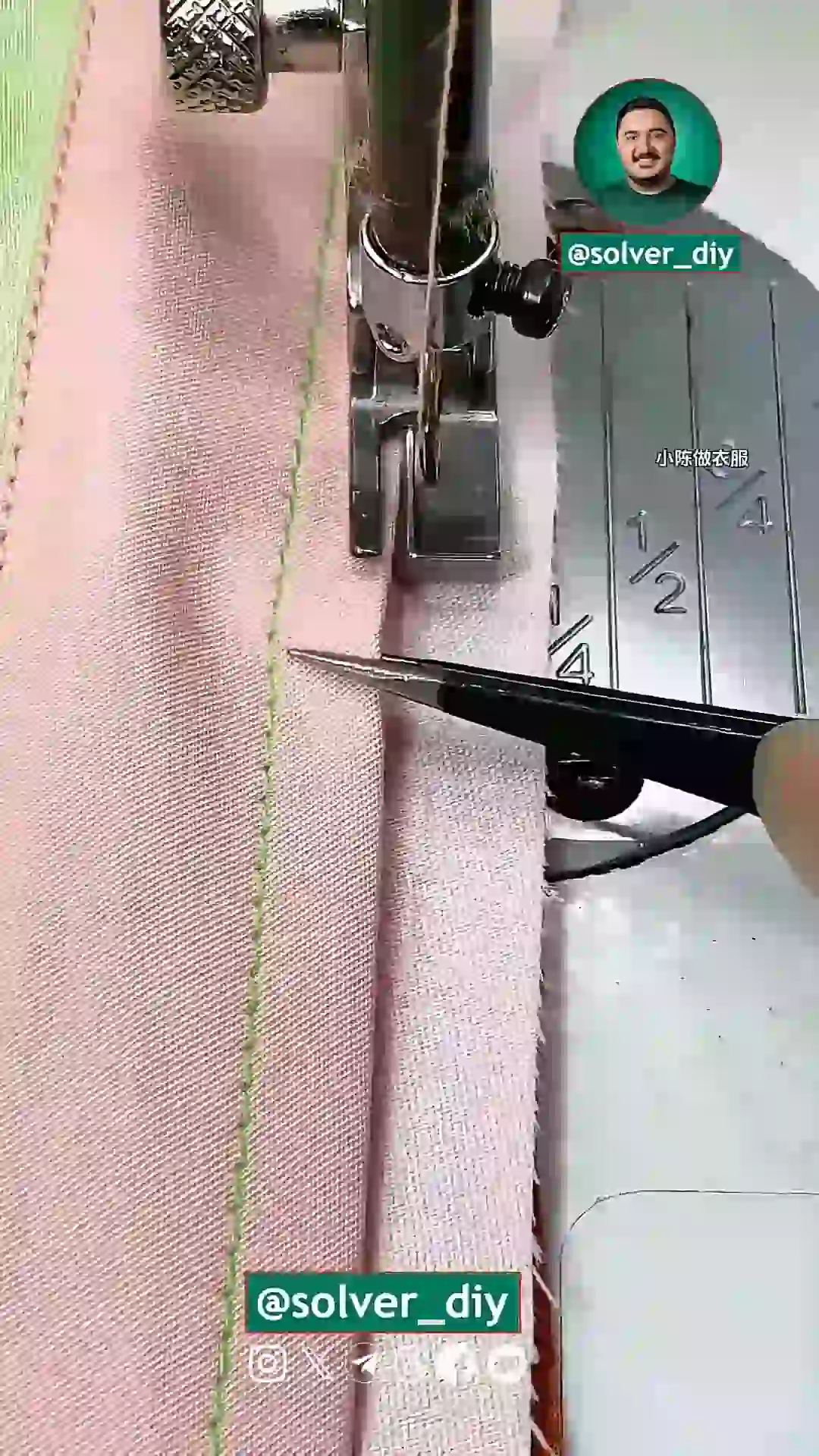 پایه جا رفتن یقه مردانه - فروشگاه اینترنتی لوازم خیاطی سولورشاپ