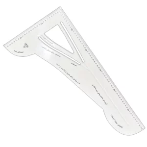 خط کش طراحی الگو خیاطی اشل یک یکم - فروشگاه اینترنتی لوازم خیاطی سولورشاپ