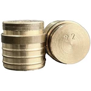 قالب برنجی پوکه دکمه ساختنی سایز 22 میلیمتر - فروشگاه اینترنتی لوازم خیاطی سولورشاپ