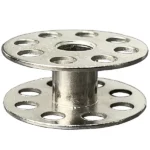 ماسوره چرخ راسته ضخیم دوز دوپایه فلزی - فروشگاه اینترنتی لوازم خیاطی سولورشاپ