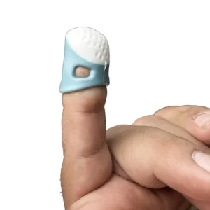 انگشتدانه پلاستیکی – سیلیکونی سایز کوچک - فروشگاه اینترنتی لوازم خیاطی سولورشاپ