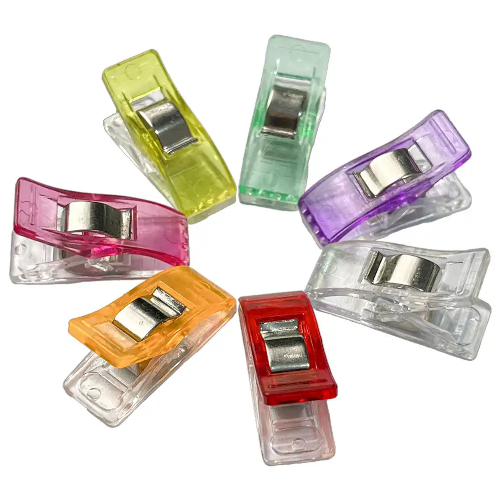 گیره کلیپسی الگو خیاطی کوچک ( بسته 10 عددی ) - فروشگاه اینترنتی لوازم خیاطی سولورشاپ